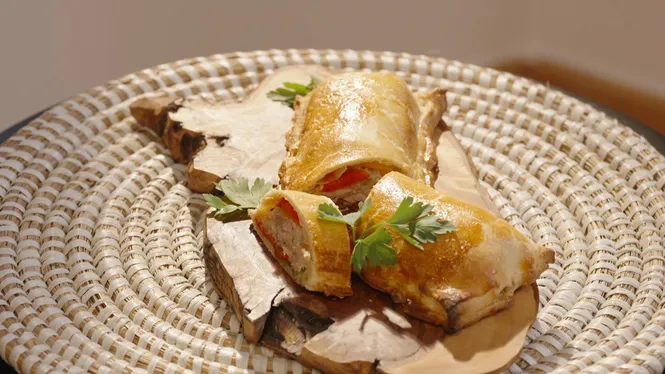 PEBRES FARCITS D'INDIOT