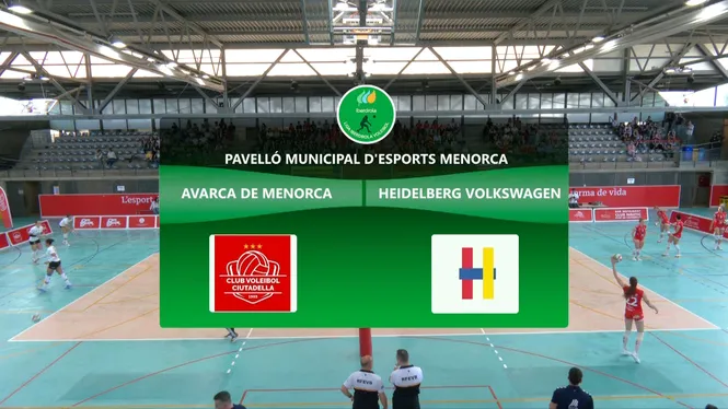 Final superlliga femenina volei. Avarca Menorca - Gran Canaria
