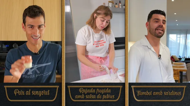 Mario Mola, Inès Mateu i Jaume Colombàs