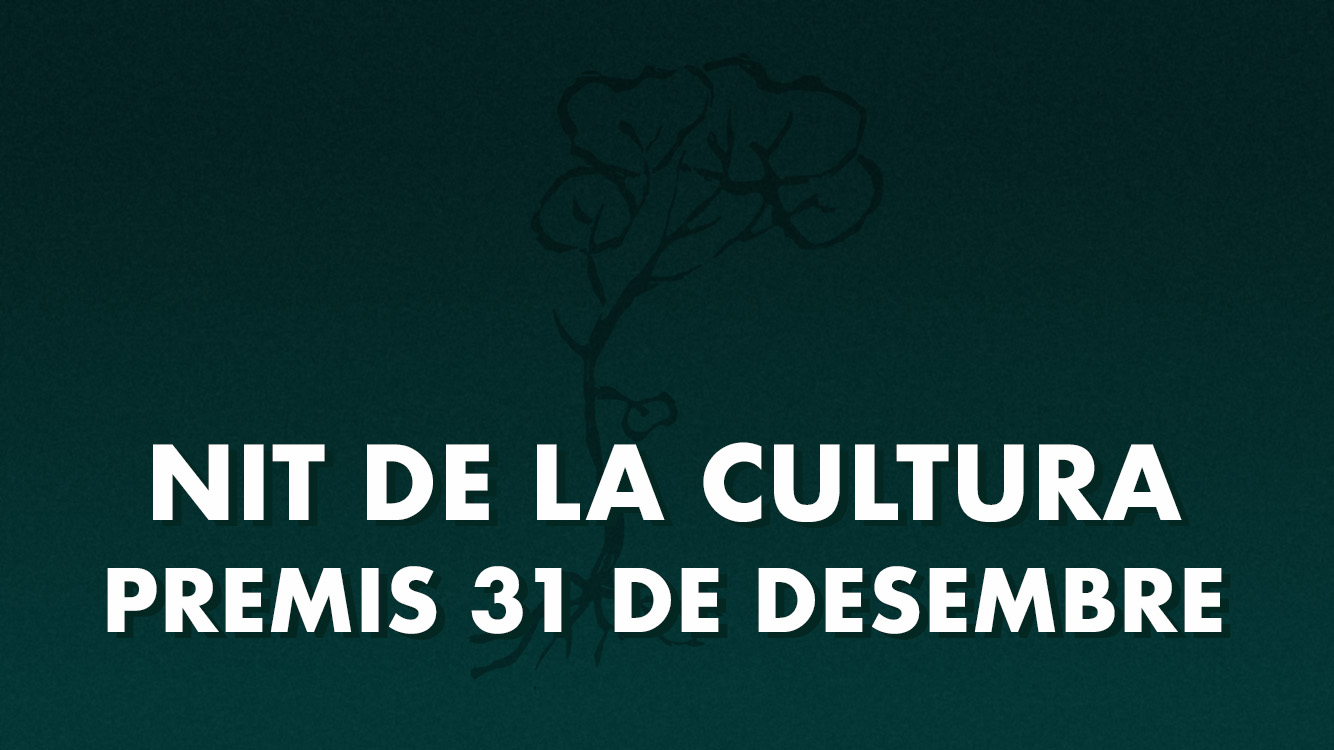Nit de la cultura. Premis 31 de desembre