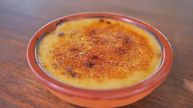 CASSOLETES DE CREMA CREMADA D'AMETLLA I BROSSAT