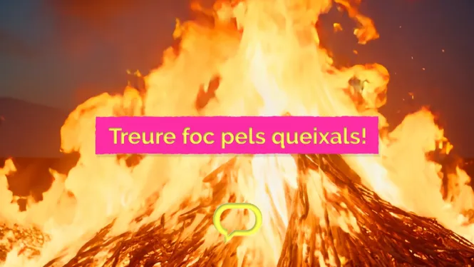 Treure foc pels queixals!