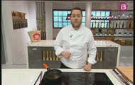 'Crema de moniato i ametla' i 'Plàtan amb tempura'