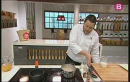 'Pebres del piquillo farcits amb crema de pèsols'