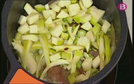'Galtes de porc amb porma i cervessa'
