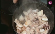 'Aguiat de sípia amb patates i avellanes'