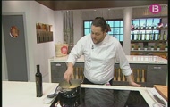 'Espaguetti amb mascarpone i pesto'