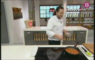 'Crumble de lluç amb tumbet'