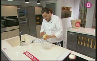 'Quiche de carbassí i crema de formatge'