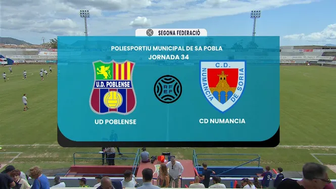 ASCENS A 1ªRFEF. UD POBLENSE - NUMANCIA