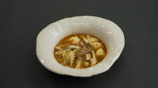 Burballes arrissades de rap i bolets