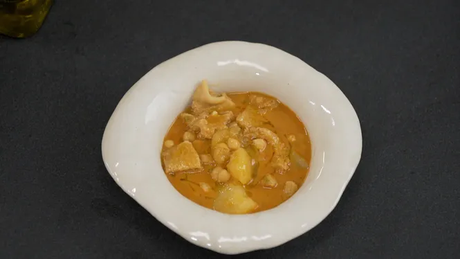 Ciurons amb callos i patates