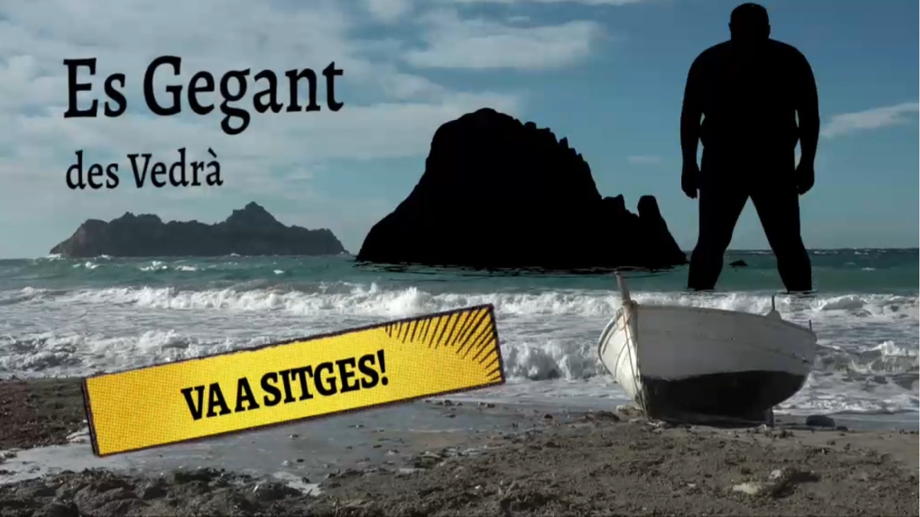 Es gegant des Vedrà va a Sitges