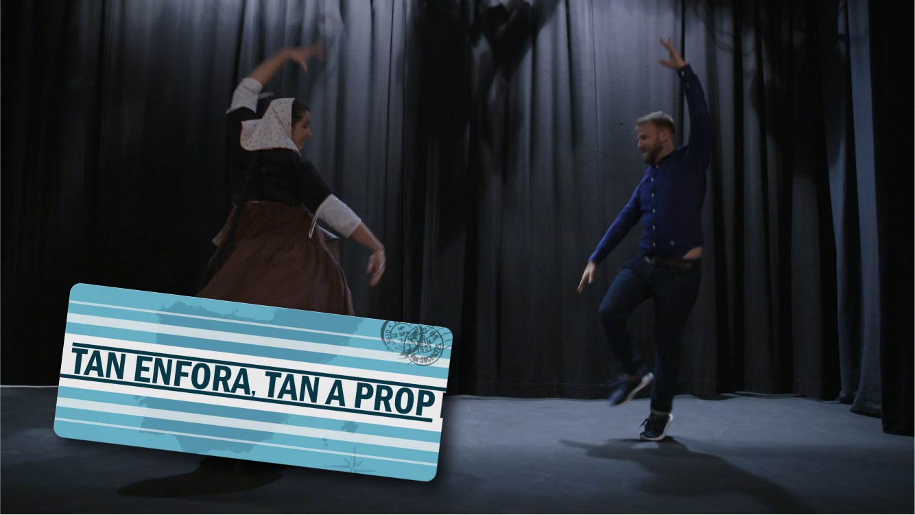 Tan enfora, tan a prop